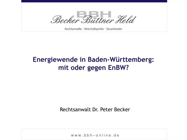 energiewende in baden w rttemberg mit oder gegen enbw