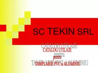 sc tekin srl