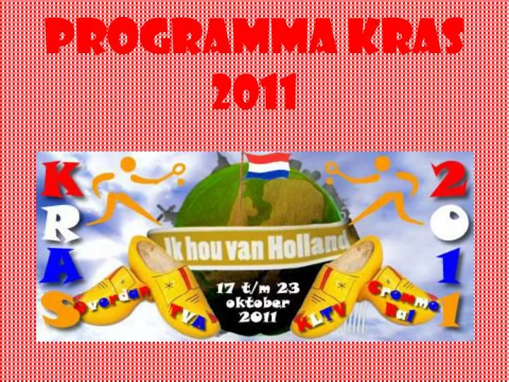 programma kras 2011