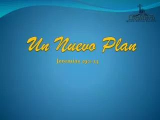 un nuevo plan