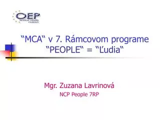 mca v 7 r mcovom programe people udia