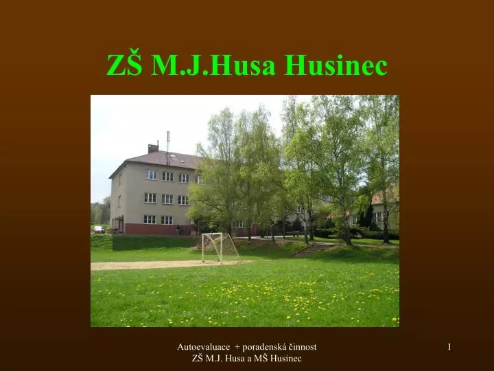 z m j husa husinec