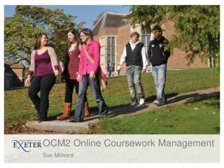 OCM2 Online Coursework Management
