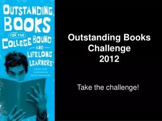 Outstanding Books Challenge 2012