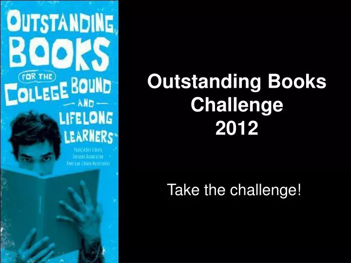 outstanding books challenge 2012