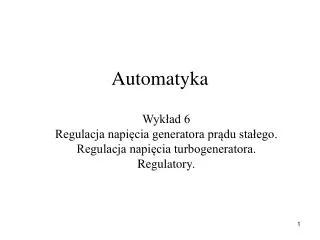 automatyka