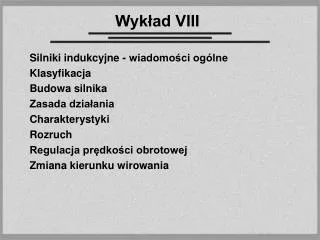 wyk ad viii