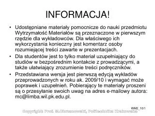 informacja