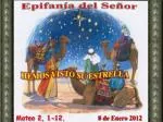 HEMOS VISTO SU ESTRELLA - slide 1