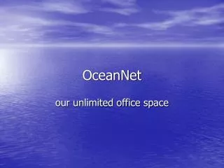 OceanNet