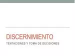 Discernimiento - slide 1