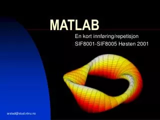 matlab