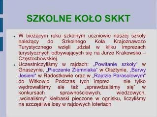szkolne ko o skkt