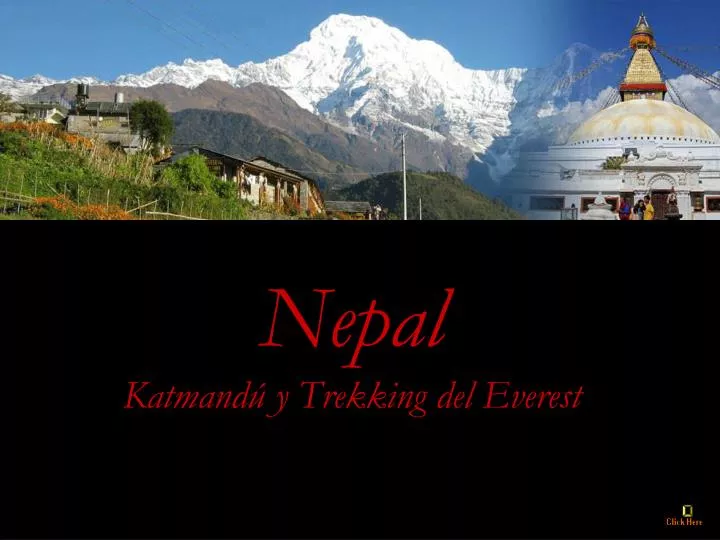 nepal katmand y trekking del everest