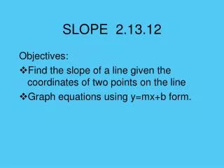 SLOPE 2.13.12