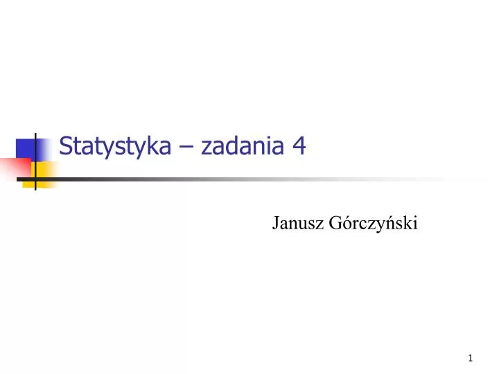 statystyka zadania 4