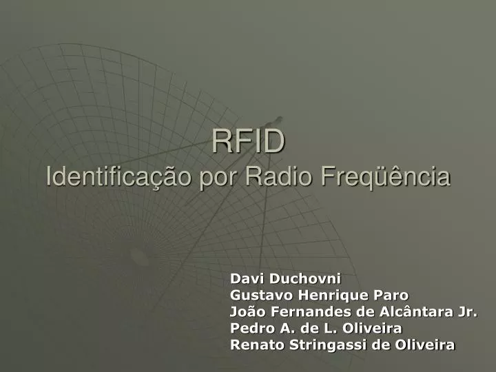 rfid identifica o por radio freq ncia