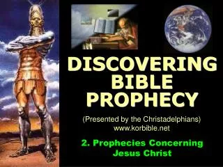 2. Prophecies Concerning Jesus Christ