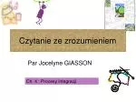 Czytanie ze zrozumieniem - slide 1