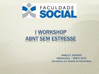 i workshop abnt sem estresse