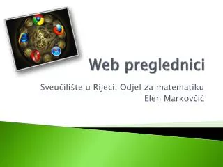 web preglednici