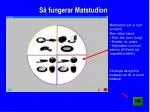 Så fungerar Matstudion - slide 1