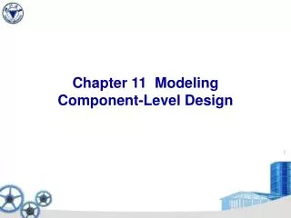 Chapter 11 Modeling Component-Level Design