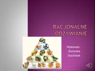 racjonalne od ywianie