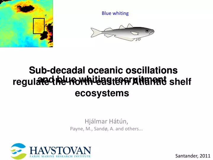 sub decadal oceanic oscillations regulate the north eastern atlantic shelf ecosystems