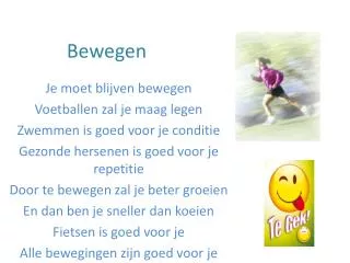 bewegen