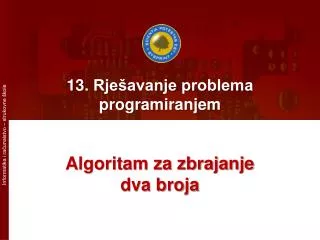 13 rje avanje problema programiranjem