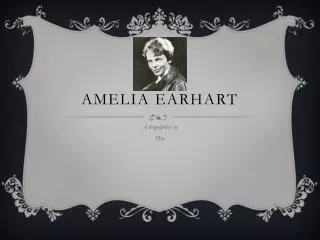 Amelia Earhart