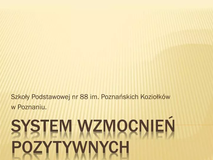 szko y podstawowej nr 88 im pozna skich kozio k w w poznaniu