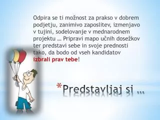 predstavljaj si