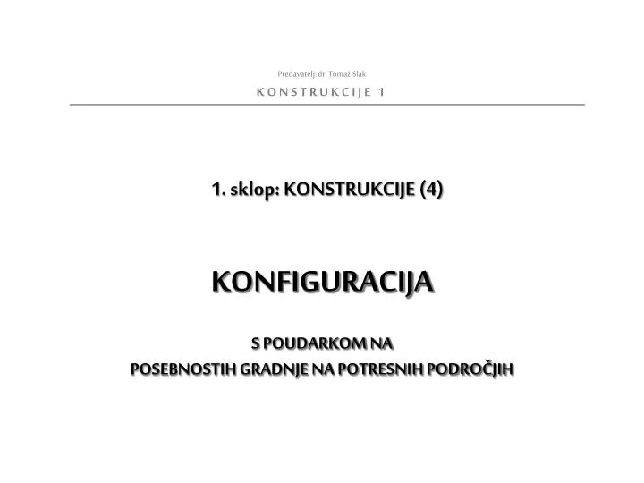 1 sklop konstrukcije 4