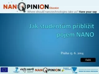 jak student m p ibl it pojem nano