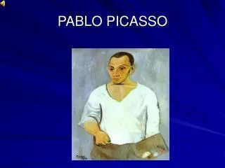 pablo picasso