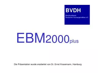 ebm 2000 plus