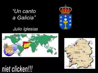 un canto a galicia