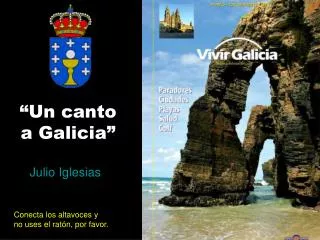 un canto a galicia