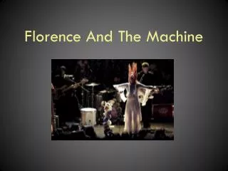 florence and the machine