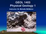 PPT - Structural Geology (Geol 305) Semester (071) PowerPoint ...