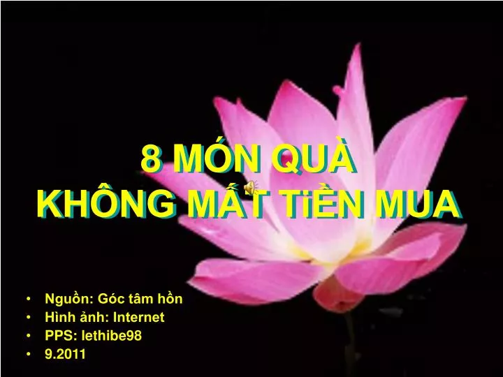 8 m n qu kh ng m t ti n mua