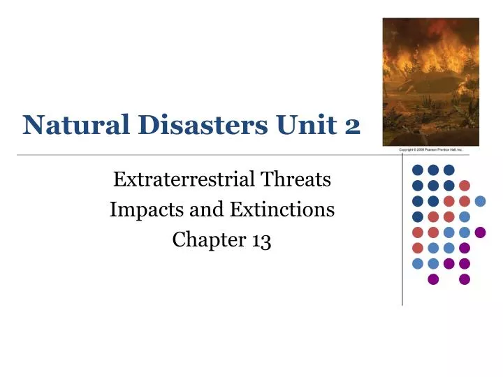 natural disasters unit 2