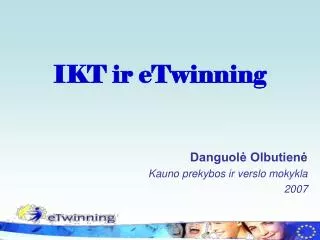 ikt ir etwinning