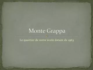 monte grappa