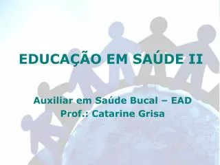 educa o em sa de ii