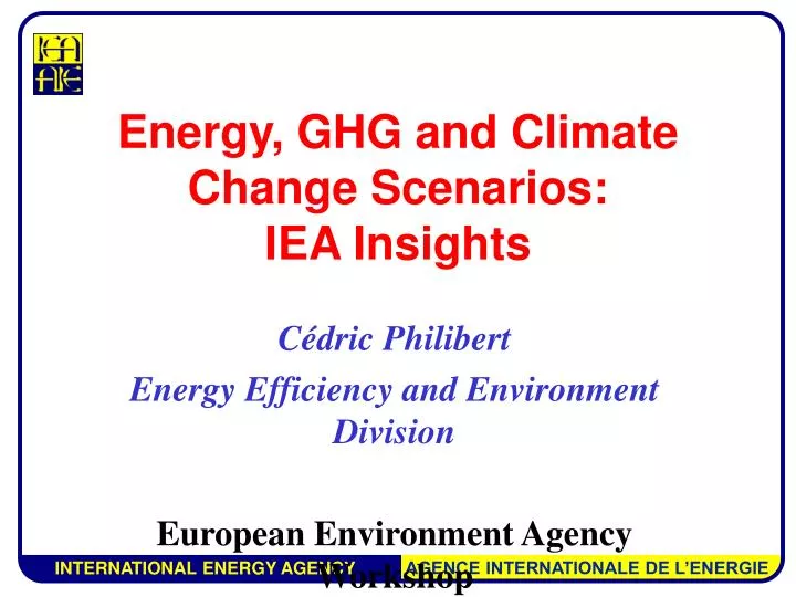 energy ghg and climate change scenarios iea insights