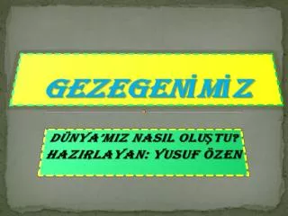 gezegen m z