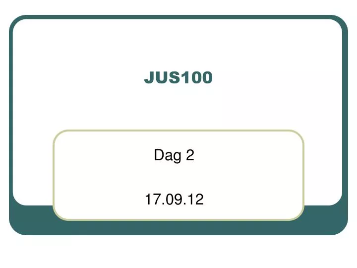 jus100